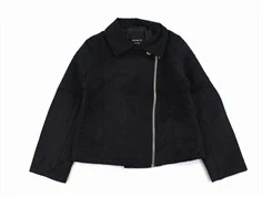 Name It black imiteret ruskindsjakke